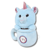 Cute Animal Coffee Cup Soft Plush Kids Toy In Bulk - Assorted