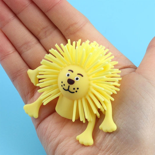 Puffer Finger Puppet Small Animal Finger Doll Soft and Puffy Hand Puppet Toy Assorted Colors (MOQ-24)