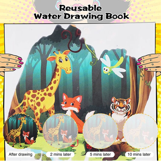 Reusable Water Coloring  Books For Kids In Bulk