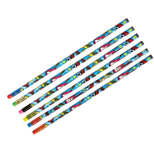 Rock Star  Pencils kids toys In Bulk- Assorted