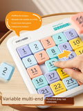 2307GG Deli Digital Klotski Sliding Puzzle Assemble Magnetic