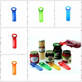 Multi Color Topless Can Opener Household Plastic Trump Shape Corkscrew Topless Long Handle Bottle Opener Kitchen Table