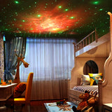 New Spaceman Projection Light Star Galaxy LED Projector Night Light Ambient Lamp For Room Bedroom Decoration Holiday Party Gift