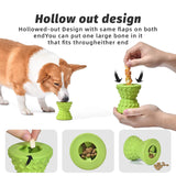 1009GP Benepaw Food Dispensing Dog Toys for For Aggressive Chewers Nontxic Natural Rubber Treat Leaking Pet Toys Puppy Bone Play Game