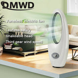 DWWD Bladeless Fan 220V Household Leaf Less Electric Fan Shakeable Head Floor Standing Air Cooler 3rd Gear Wind Speed