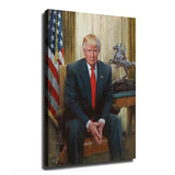 2007BA 5D DIY Diamond Embroidery Trump Pictures of the White House in the United States Full Kits Diamond Painting Decor For Home