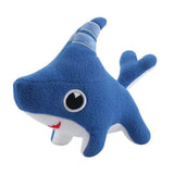 1009TA 28*18CM Shark Dog Stuffed Animals Shark Dog Plush Toy Blue Sawtooth Ocean Animals Plushies for Baby Boys Girls Kid Birthday Gift