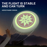 1009TA 1Pcs Kids Hand Throwing Boomerang Toys Luminous Flying Discs Safe Soft Kids Can Be Roundabout Parent-child Play  Outdoor Sport