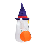 1707TA 1.5M Halloween Inflatable Toys Luminous Ghost Handheld Pumpkin Ornaments for Home Courtyard Outdoor Halloween Decoration Props