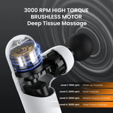 Mebak Massage Gun Pocket Min Electric Body Muscle Vibration Massager Relaxation Pain Relief Fascial Gun Fitness Therapy Tool