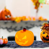 0709BA Pumpkin Light Cute Pumpkin Silicone Night Light Silicone Rechargeable Bedside Touch Lamp Funny Desk And Halloween Decor For