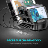 High Power Multi Port  Resistant USB Anti-Drop Charger