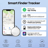 1607GG Smart Tag GPS Tracker Only Compatible with iOS Find My APP Bluetooth Gps Locator for Keys Wallet Bags Suitcase Mini Finder