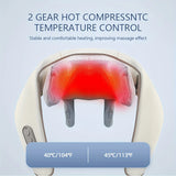 Electrical Shiatsu Back Neck Shoulder Body Massager Heated 6D Kneading Car/Home Massage Shawl Best Gift