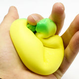 2407TA Anti-stress Squishy Banana Toys Slow Rising Jumbo Squishy Fruit Squeeze Toy Funny Stress Reliever Reduce Pressure Prop