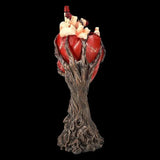 2307BA Halloween Desk Ornament Treant Heart Resin Desktop Ornaments Hangable Scary Decorative Home Decor For Halloween Haunted House