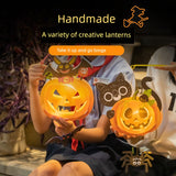 1807BA DIY Handmade Material Package Party Theme Pumpkin Lamp