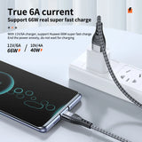 Lovebay 6A 66W USB Type C Cable Super Fast Charging