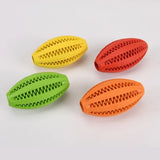 2307GP Pet Dog Chew Toys Teeth Cleaning Snack Ball Pet Dog Toy Ball Natural Rubber Super Tough Interactive Bouncy Pet Supplies