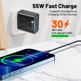 Type C Fast Charging Multi Ports Charger