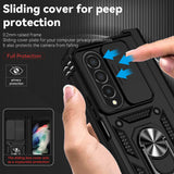 Strong Folding Mobile Phone Cover with S Pen Holder