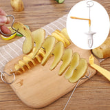 1007GG Potato Spiral Cutter Cucumber Slicer Kitchen Accessories Vegetable Spiralizer Spiral Potato Cutter Slicer Kitchen Gadgets