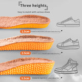 Thermal Self Heated Height Increase Insoles for Feet Warm Memory Foam Massage Insoles for Shoes Winter Sport Self-heating Insole