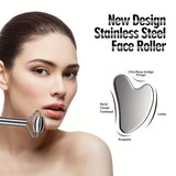Stainless Steel Gua Sha And Face Rollers Facial Massager For Facial Sculpting Gua Sha  Facial Tools
