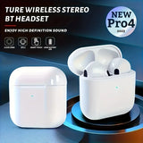 Pro 4 TWS Wireless Headphones Earphone Bluetooth