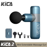 KICA Portable Smart Masssge Gun Electric Mini Body Massager Professional Fitness Muscle Gun for Sport Slimming Pain Relief
