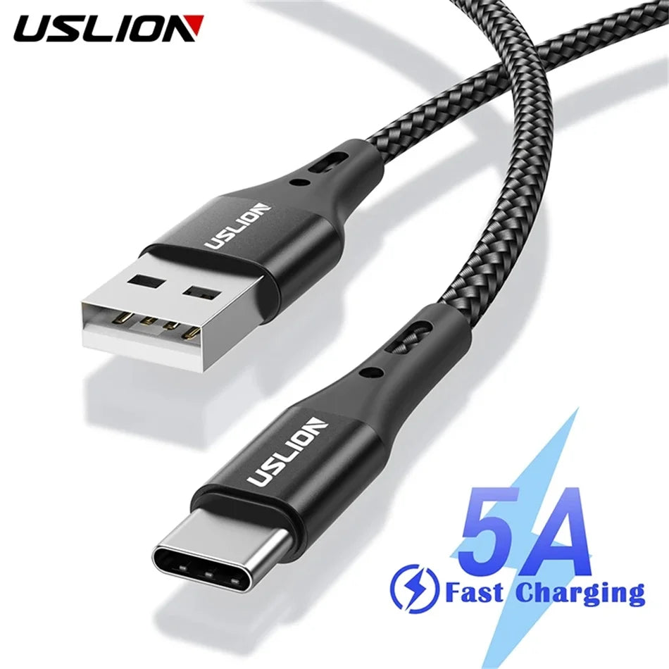 USLION 5A USB Type C Data Cable