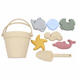 1607TA Beach Toys for Kids Children Summer Toys with Cute Animal Model Ins Seaside Sand Mold Tools Sets Baby Bath Toy Kids Swim Toy