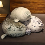 1009TA Fat Plush Foca Gorda Seal Toy Stuffed Animal Foca Guatona Peluche Soft Doll Sleeping Pillow Cute Sea Lion Doll Christmas Gift