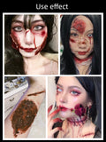 0709BA Halloween Makeup Props Plasma Fake Blood Horror Makeup Cos Solid Artificial Easy Cleaning Blood Paste Vampire