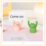 Cure Book Desktop Decoration Station Inspirational Come on Office Computer Decoration Good Things Little Pig Gift Girl