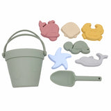 1607TA Beach Toys for Kids Children Summer Toys with Cute Animal Model Ins Seaside Sand Mold Tools Sets Baby Bath Toy Kids Swim Toy