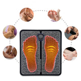 Remote EMS Foot Massager Pad Portable