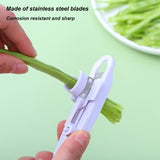 1007GG Green Bean Slicer Cutter Cut Fruit Vegetable Stringer Peeler Remover for Easy Kitchen Gadgets Kitchen Accessories