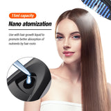 Electric Spray Massage Comb Hair Growth Vibration Head Massager Brush LED Anti Hair Loss Scalp Liquid Medicine Atomizing Comb