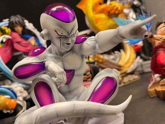 13CM NEW Car Ornament Anime Dragon Ball Z FIGURE CLASS Frieza Action Figure PVC Desk Ornament Collection Model Doll Toys gift