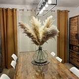 2808BA 50-60cm Pampas Grass Decor Dried Floral Arrangement Reed Bouquet  Artificial Flower Home Christmas Boho Wedding Table Decoration