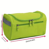 Zipper Polyester Men Business Portable Storage Bag Toiletries Organizer Women Travel Cosmetic Bag Hanging Waterproof Wash Pouch