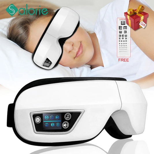 Eye Massager 6D Smart Airbag Vibration Bluetooth