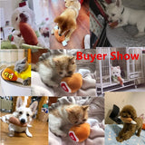 2808GP Pet Dog Toys Chicken Leg Plush Dog Squeak Toy Pet Training Supplies for Dog Puppy Cat Toys Chew Toy