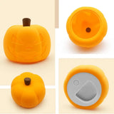 0709BA Pumpkin Light Cute Pumpkin Silicone Night Light Silicone Rechargeable Bedside Touch Lamp Funny Desk And Halloween Decor For