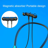 Waterproof Long Battery Neckband Earphones