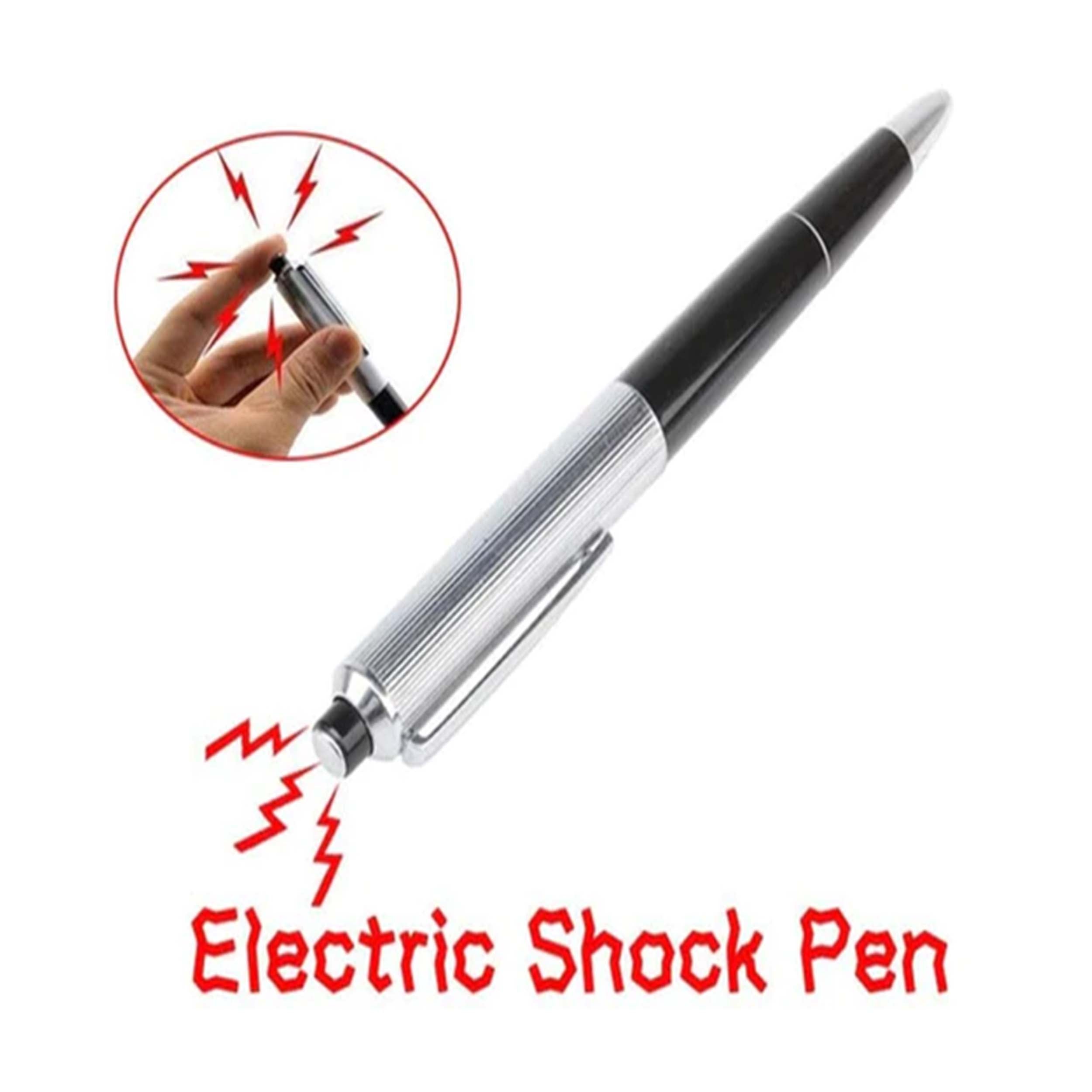 Silver Engraved Shock Pen Shocking Joke – JSBlueRidge.com Wholesale