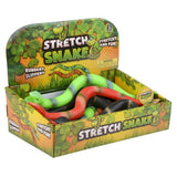 Halloween Rubber Snake Toy for Kids in Bulk - Assorted