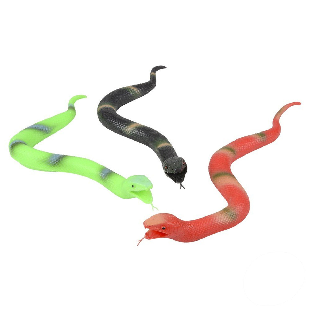 Halloween Rubber Snake Toy for Kids in Bulk - Assorted