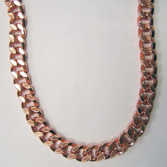 Wholesale Solid Copper Heavy Cuban Men's Link Necklace - High Quality (sold by the piece )
